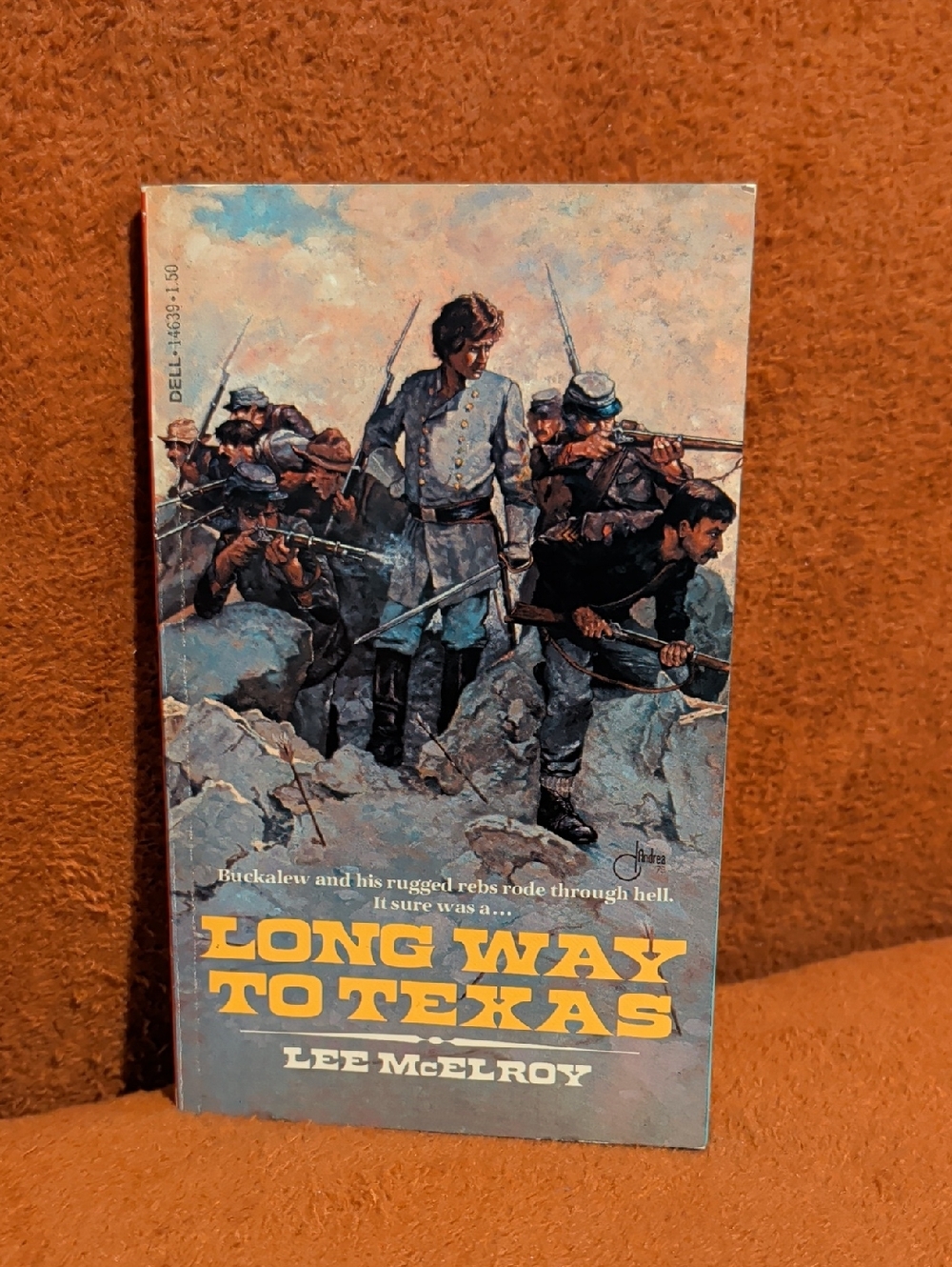 Long Way to Texas by Lee McElroy — Vintage Warfare Paperback